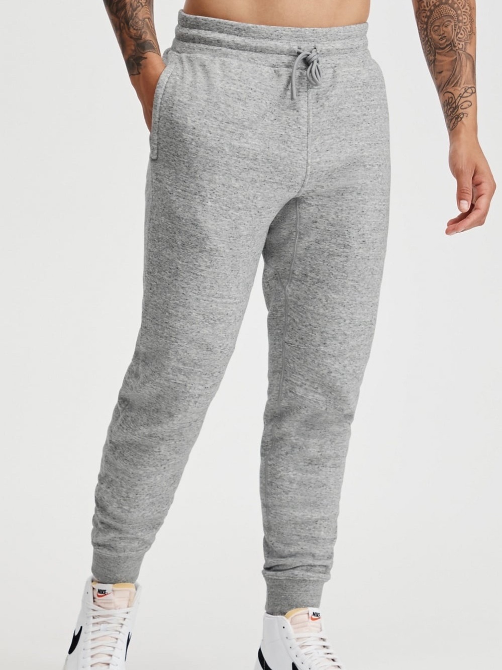 Fabletics Heather Gray The Go-To Men's Jogger Sweatpants